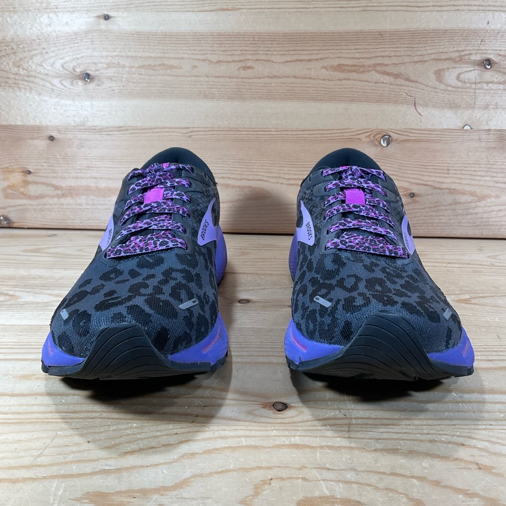 Brooks Ghost 14 Running Shoes Women’s 7 B Electric Cheetah Purple 120356-1B-098 - Picture 5 of 9